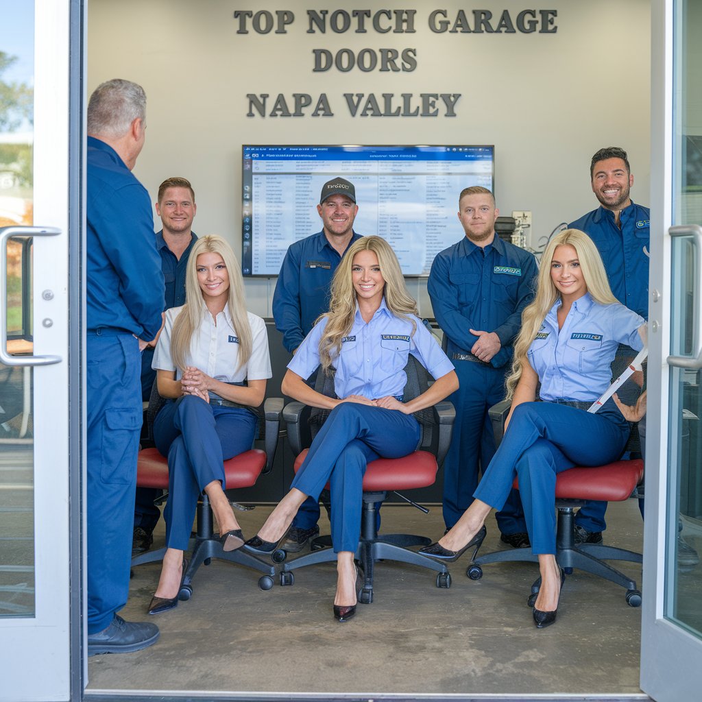 Garage door service Team in Napa Valley