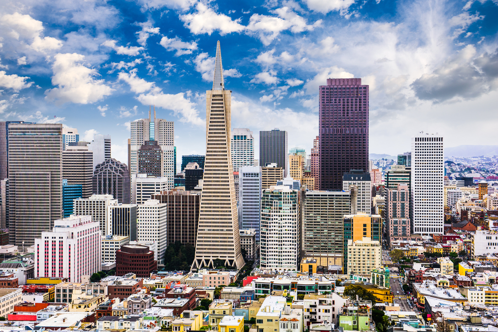 The San Francisco skyline